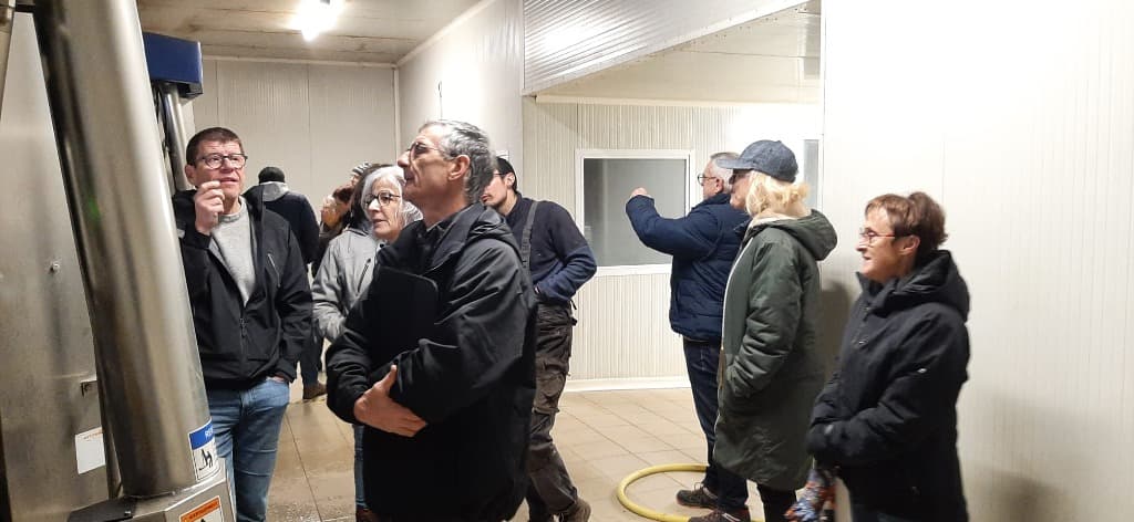 Visite au GAEC des Mitreuches - Découverte des installations