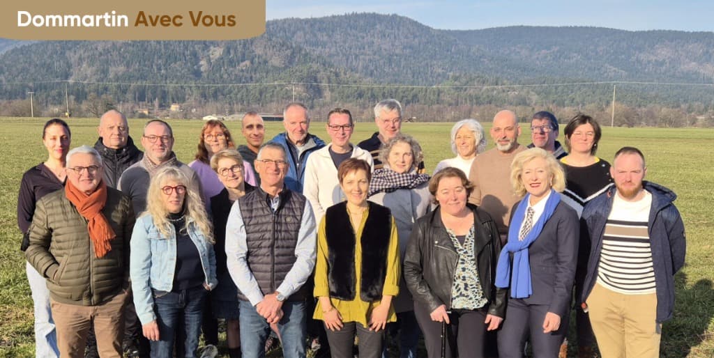 L'équipe Dommartin avec Vous